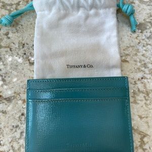 Authentic Tiffany 4 slot card holder